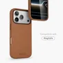 Vonmählen Like Leather Case für iPhone 17 Pro Max braun