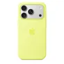 Apple Silicone Case mit MagSafe für iPhone 17 Pro Neongelb