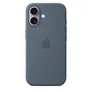Apple Silicone Case mit MagSafe für iPhone 17 Maritimblau