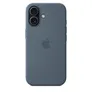 Apple Silicone Case mit MagSafe für iPhone 17 Maritimblau