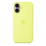 Apple Silicone Case mit MagSafe für iPhone 17 Neongelb