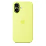 Apple Silicone Case mit MagSafe für iPhone 17 Neongelb