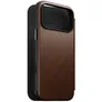 Nomad Modern Leather Folio iPhone 17 Pro Max Brown