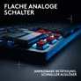 Logitech G515 Rapid TKL Schwarz - Magnetische Analog-Switches, Rapid-Trigger, Unterstützt LogitechG Hub