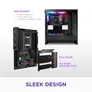 NZXT N7 B850 ATX Mainboard Sockel AM5 WIFI6E schwarz