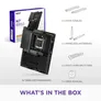 NZXT N7 B850 ATX Mainboard Sockel AM5 WIFI6E schwarz