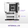 NZXT N7 B850 ATX Mainboard Sockel AM5 WIFI6E weiß