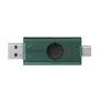 Kingston 256 GB DataTraveler DuoG2 3.2 Gen1 USB-Stick Schwarz/Grün
