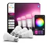 Philips Hue White E27 White und Color Ambiance Viererpack 810lm 60W