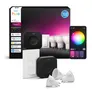 Philips Hue Starter Kit: Hue Bridge Pro + 3 GU10 smarte  LED Spots + Dimmer Switch