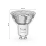 Philips Hue Essential smarte GU10 LED Lampe, Weiß und Farbig, 4,7 W, 2200K-6500K, dimmbar, funktioniert mit gängigen Smart-Home-Assistenten, 3er Pack