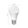 Philips Hue Essential smarte E27 LED Lampe, Weiß und Farbig,  8W, 2200K-6500K, dimmbar, 3er Pack