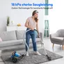 Medion Bodenstaubsauger E2001 18 kPa 2L HEPA-Filter schwarz blau
