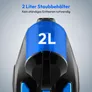 Medion Bodenstaubsauger E2001 18 kPa 2L HEPA-Filter schwarz blau