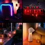 Philips Hue Essential Starter Kit: Hue Bridge + 2 Essential E27 smarte Lampen, White and Color Ambiance, 2200K-6500K, kompatibel mit gängigen Smart-Home-Assistenten