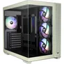 THERMALTAKE View 380 TG ARGB Mid Tower ATX Gehäuse Sichtfenster matcha green