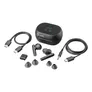 Poly Voyager Free 60 UC Carbon Black Earbuds + BT700 USB-C Adapter + Touchscreen-Ladeetui