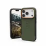 UAG Urban Armor Gear Civilian MagSafe Case Apple iPhone 17 Pro olive/pop orange