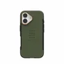 UAG Urban Armor Gear Civilian MagSafe Case Apple iPhone 17 olive/pop orange