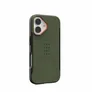 UAG Urban Armor Gear Civilian MagSafe Case Apple iPhone 17 olive/pop orange