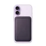 iPhone Feingewebe Wallet mit MagSafe – Mitternachtsviolett