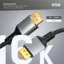DIGITUS 16K DisplayPort Anschlusskabel Version 2.1 1m 80G schwarz