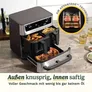 Cuisinart Tri Zone 13,6 l Heißluftfritteuse und Backofen 3 unabhängige Garzonen