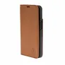 JT Berlin Echtleder BookCase Tegel für iPhone 17 Pro Max cognac