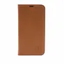 JT Berlin Echtleder BookCase Tegel für iPhone 17 Pro Max cognac