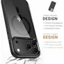 JT Berlin BackCase Pankow Hybrid MagSafe für iPhone Pro Max schwarz/transparent
