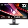 LG UltraGear 32G600A-B 31.5 Zoll WQHD Curved VA LED 16:9 180 Hz Gaming Monitor