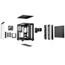be quiet! Light Base 500 Schwarz Midi Tower Gaming Gehäuse mit Seitenfenster