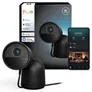 Philips Hue Secure kabelgebundene Kamera mit Standfuß 2K-Videoauflösung schwarz