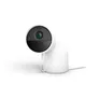 Philips Hue Secure kabelgebundene Kamera mit Standfuß 2K-Videoauflösung weiß