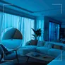 Philips Hue Secure kabelgebundene Kamera mit Standfuß 2K-Videoauflösung weiß