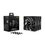be quiet! Lüfter Pure Wings 3 PWM HS Triple Pack - 140mm Gehäuselüfter