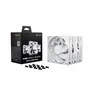 be quiet! Lüfter Pure Wings 3 Reverse PWM Weiß Triple Pack - 120mm Gehäuselüfter