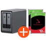 UGREEN NASync DXP2800 NAS System 2-Bay 24TB inkl. 2x Seagate IronWolf ST12000VN0008 12 TBB