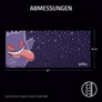 Razer Gigantus V2 XXL Pokémon Gengar Edition - Weiches Gaming-Mauspad für schnelle Spielstile und optimale Kontrolle