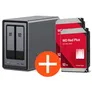 UGREEN NASync DXP2800 NAS System 2-Bay 24TB inkl. 2x WD WD120EFGX NAS HDD - 12 TB