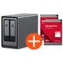 UGREEN NASync DXP2800 NAS System 2-Bay 32TB inkl. 2x WD WD161KFGX NAS HDD - 16 TB