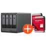 UGREEN NASync DXP4800 Plus NAS System 4-Bay 24TB inkl. 2x WD WD120EFGX NAS HDD - 12 TB