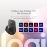 Logitech MX Master 4 für Mac White Silver Kabellose Desktop Maus | Haptisches Feedback, Actions Ring Buttom, Bluetooth, Unterstützt Logi Options+