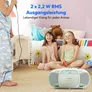 Medion LIFE® E66476 CD-/MP3-/Kassettenspieler grün