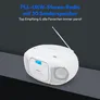 Medion LIFE® E66476 CD-/MP3-/Kassettenspieler weiß