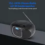 Medion LIFE® E66476 CD-/MP3-/Kassettenspieler schwarz