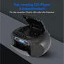 Medion LIFE® E66476 CD-/MP3-/Kassettenspieler schwarz