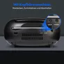 Medion LIFE® E66476 CD-/MP3-/Kassettenspieler schwarz