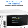 Medion LIFE® S66822 Tragbares DAB+ Radio weiß