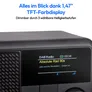 Medion LIFE® S66822 Tragbares DAB+ Radio schwarz